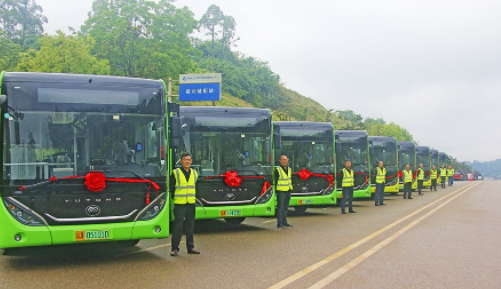 重慶合川新增43輛純電動公交車！5月1日正式投放這5條公交線