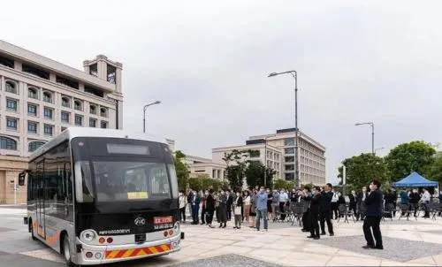 澳門首輛無人駕駛巴士落地！安凱助力澳門智慧城市建設(shè)(圖2)