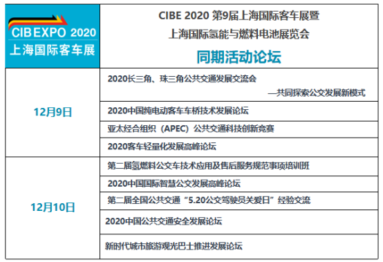 CIB EXPO 2020上海國際客車展覽會開幕在即，最全攻略來了！(圖4)